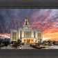 Saratoga Springs Utah Colorful Sunrise