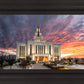 Saratoga Springs Utah Colorful Sunrise