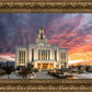 Saratoga Springs Utah Colorful Sunrise