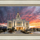 Saratoga Springs Utah Colorful Sunrise