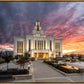 Saratoga Springs Utah Colorful Sunrise