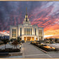 Saratoga Springs Utah Colorful Sunrise