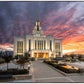 Saratoga Springs Utah Colorful Sunrise