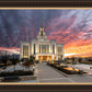 Saratoga Springs Utah Colorful Sunrise