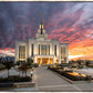 Saratoga Springs Utah Colorful Sunrise