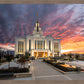 Saratoga Springs Utah Colorful Sunrise