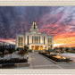Saratoga Springs Utah Colorful Sunrise