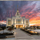 Saratoga Springs Utah Colorful Sunrise