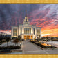 Saratoga Springs Utah Colorful Sunrise