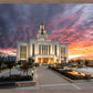Saratoga Springs Utah Colorful Sunrise