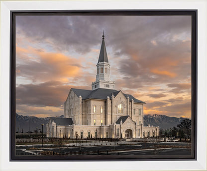 Taylorsville Utah Warm Evening Glow