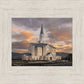 Taylorsville Utah Warm Evening Glow