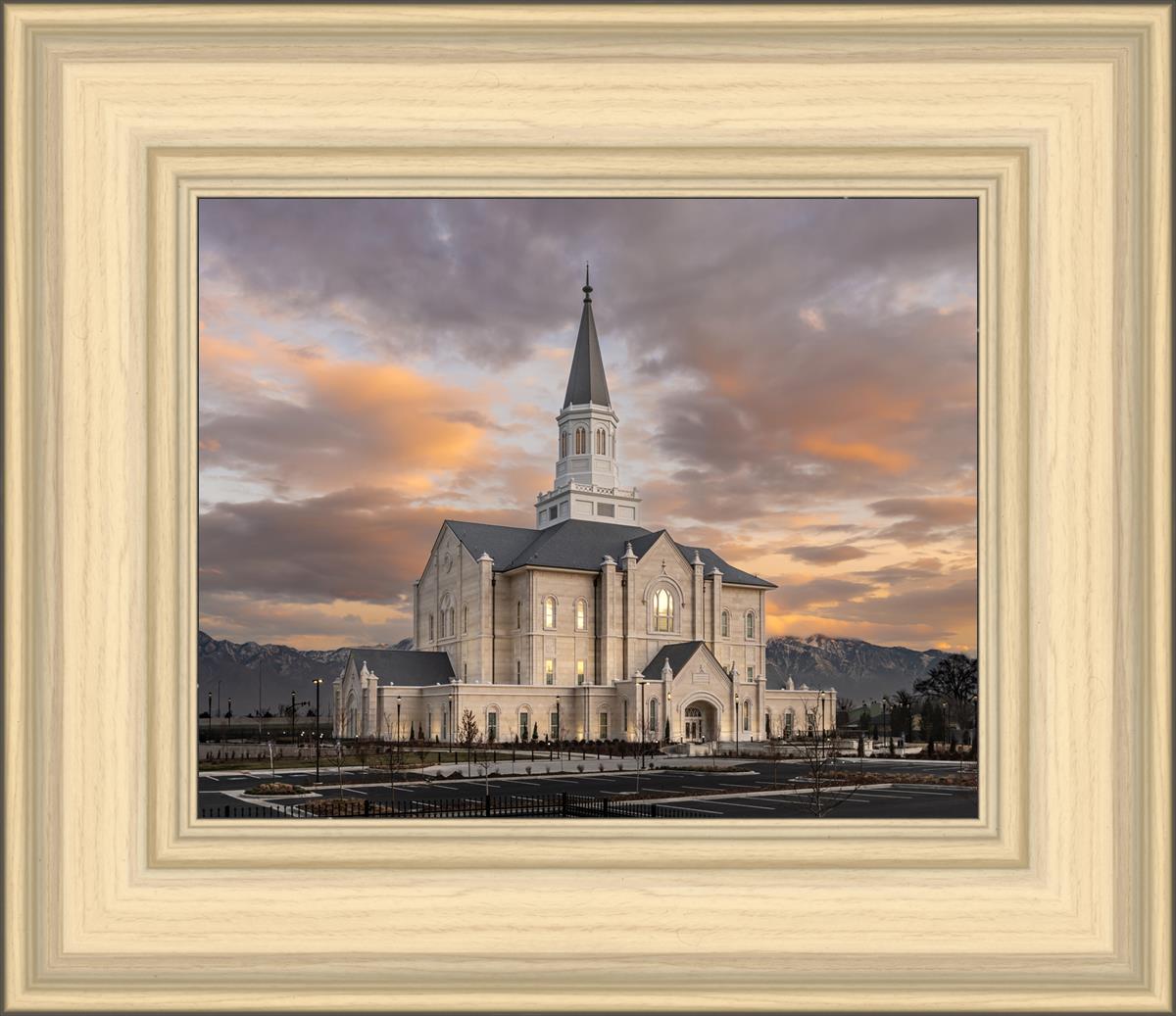 Taylorsville Utah Warm Evening Glow