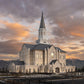 Taylorsville Utah Warm Evening Glow