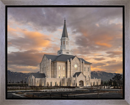 Taylorsville Utah Warm Evening Glow