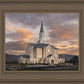 Taylorsville Utah Warm Evening Glow