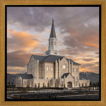 Taylorsville Utah Warm Evening Glow