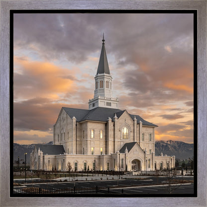 Taylorsville Utah Warm Evening Glow