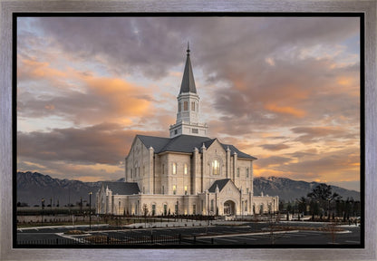 Taylorsville Utah Warm Evening Glow