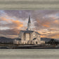 Taylorsville Utah Warm Evening Glow