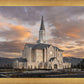 Taylorsville Utah Warm Evening Glow
