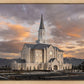 Taylorsville Utah Warm Evening Glow
