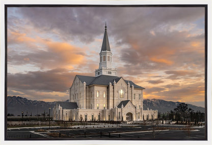 Taylorsville Utah Warm Evening Glow