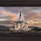 Taylorsville Utah Warm Evening Glow