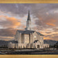 Taylorsville Utah Warm Evening Glow