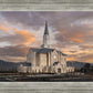 Taylorsville Utah Warm Evening Glow
