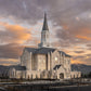 Taylorsville Utah Warm Evening Glow
