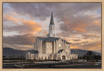 Taylorsville Utah Warm Evening Glow