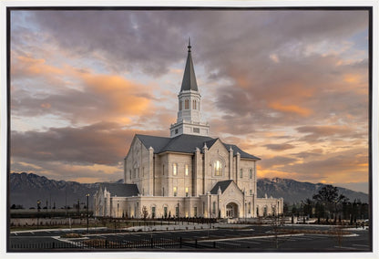 Taylorsville Utah Warm Evening Glow