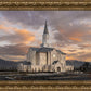 Taylorsville Utah Warm Evening Glow
