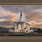 Taylorsville Utah Warm Evening Glow