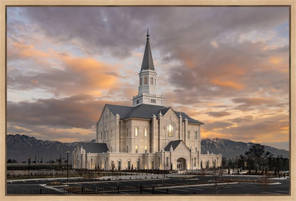 Taylorsville Utah Warm Evening Glow