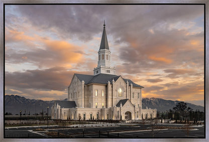 Taylorsville Utah Warm Evening Glow