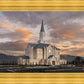 Taylorsville Utah Warm Evening Glow