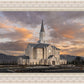 Taylorsville Utah Warm Evening Glow