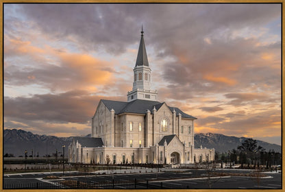 Taylorsville Utah Warm Evening Glow