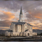 Taylorsville Utah Warm Evening Glow