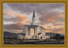 Taylorsville Utah Warm Evening Glow Large Wall Art