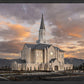 Taylorsville Utah Warm Evening Glow
