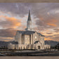 Taylorsville Utah Warm Evening Glow