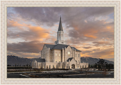 Taylorsville Utah Warm Evening Glow