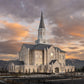 Taylorsville Utah Warm Evening Glow