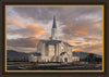 Taylorsville Utah Warm Evening Glow Large Wall Art