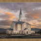 Taylorsville Utah Warm Evening Glow
