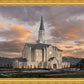 Taylorsville Utah Warm Evening Glow