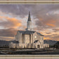Taylorsville Utah Warm Evening Glow
